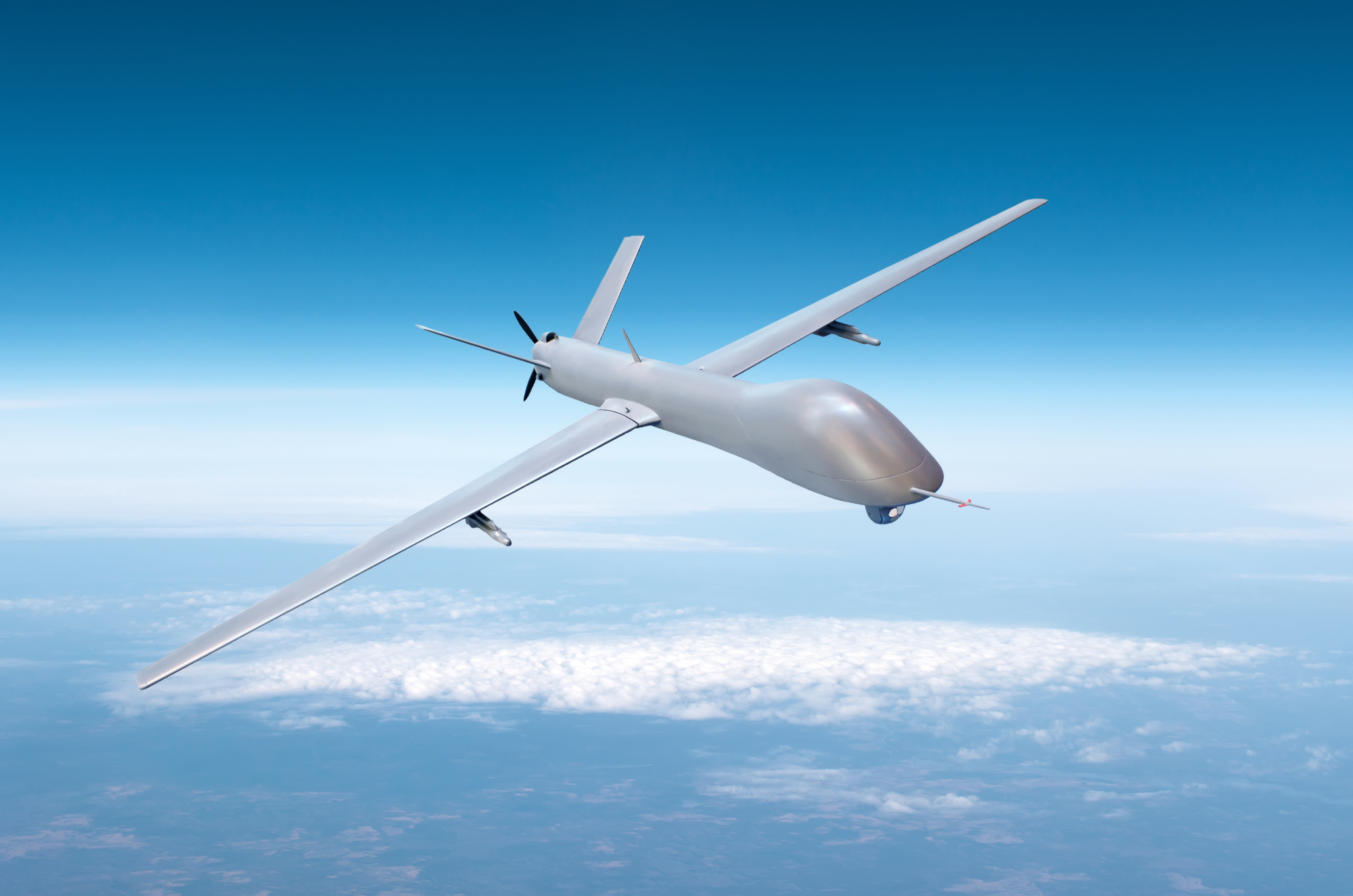 Unmanned aerial services illustration