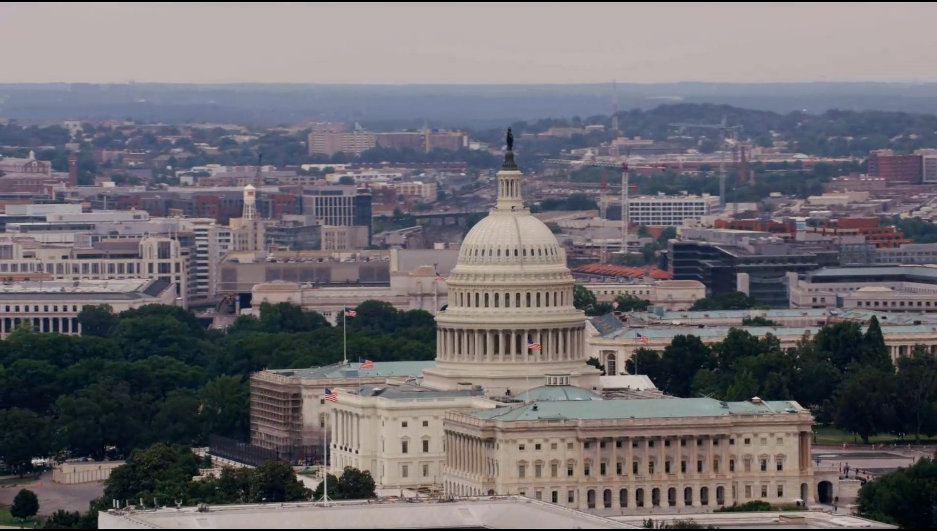 US Capitol Building panoramic view